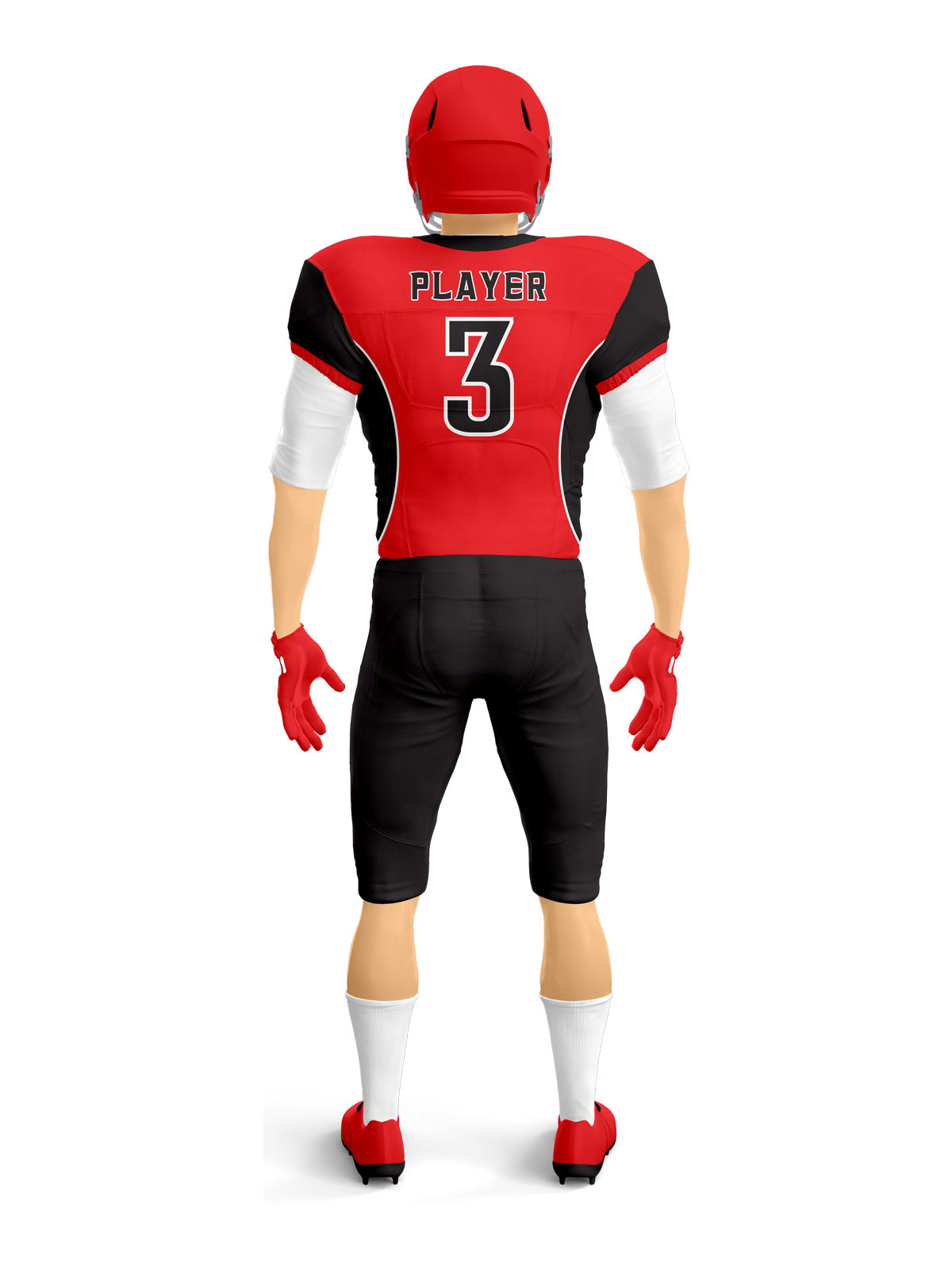 Sublimation American Football Uniform - Image 2