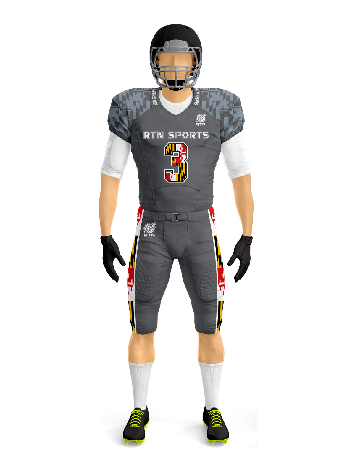Sublimation American Football Uniform