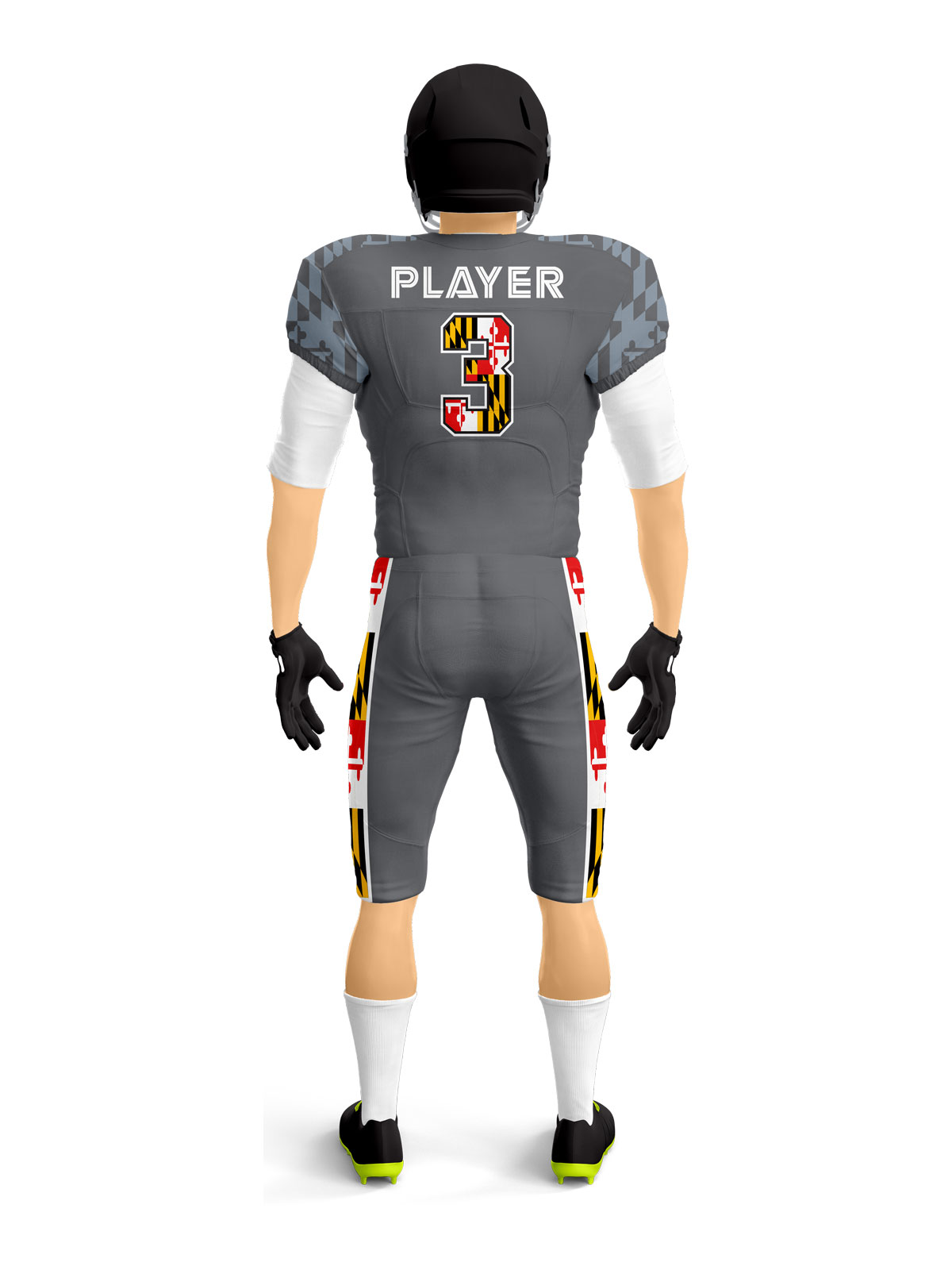 Sublimation American Football Uniform - Image 2